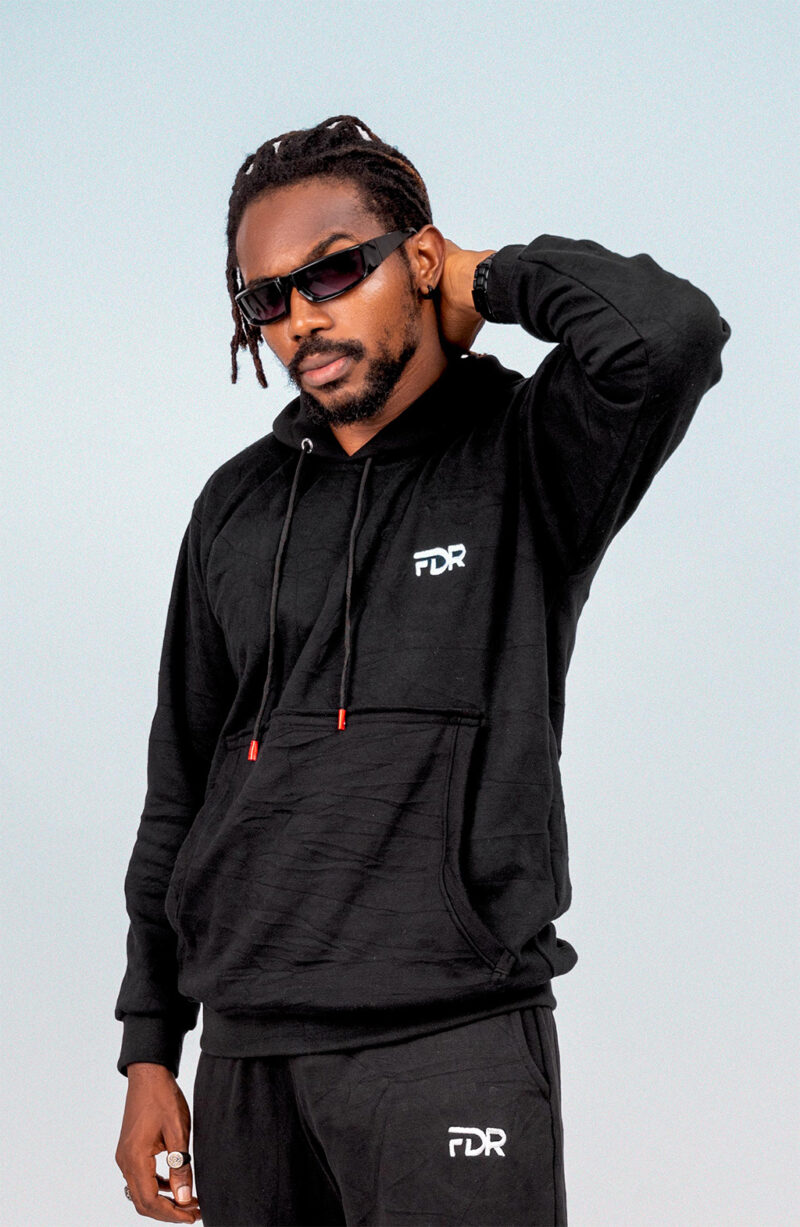 Black FDR Hoodie - Image 2